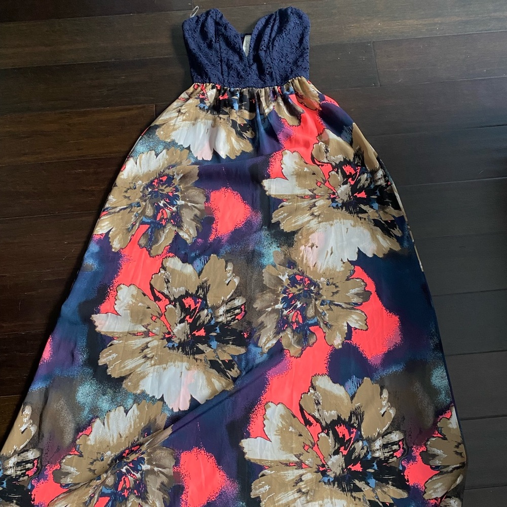 Mendocino Floral Maxi dress